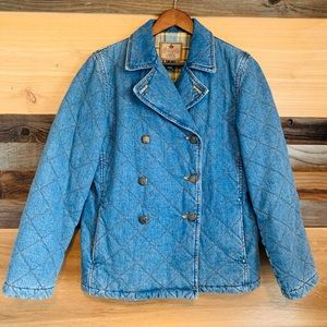 Ralph Lauren quilted denim jacket